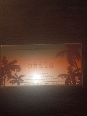 Stila Color Cocktail Eyeshadow Palette - Orange, Brown, Gold, Tequila Sunrise.